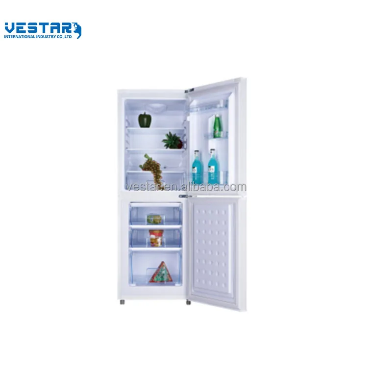 Top fridge and bottom freezer made in china N/ST climate PCM 2 doors refrigerator