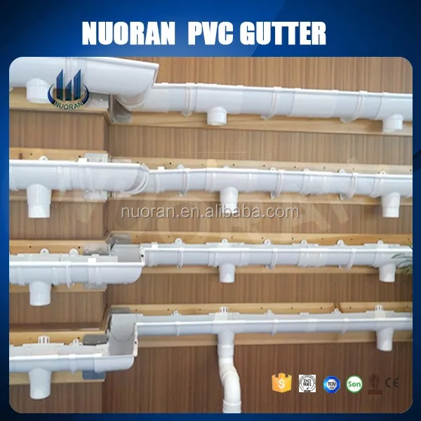 prefab gutter &downspout water roof system