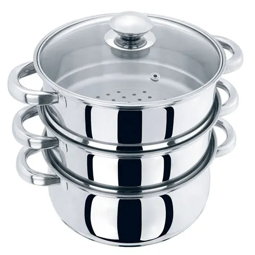 Cheap Price Double Ear Stainless Steel Steaming Pot