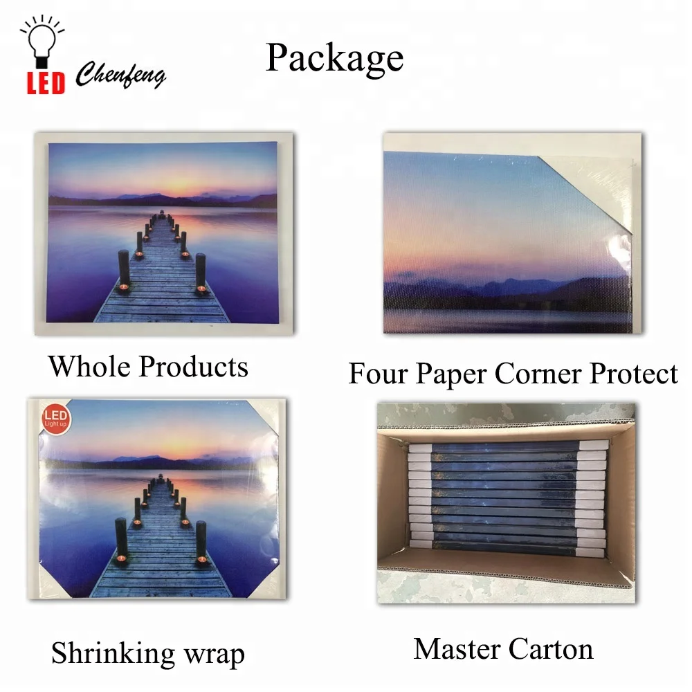 Led islamic canvas art wall decor Sultan Ahmed Mosque Istanbu Architecture wall picture light up Canvas art painting decorative