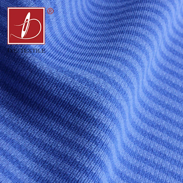 Stripe cationic fabric bird eye fabric for sports wear