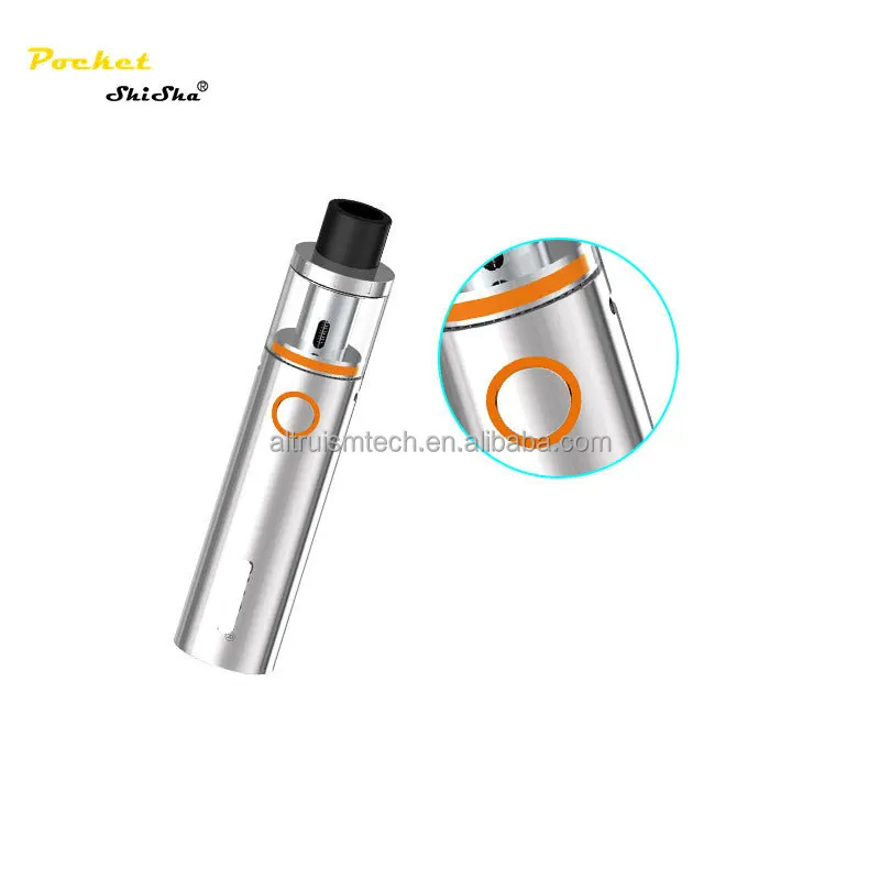 1650mah battery capacity silver black Color vape pen 22 smoke hookah pen