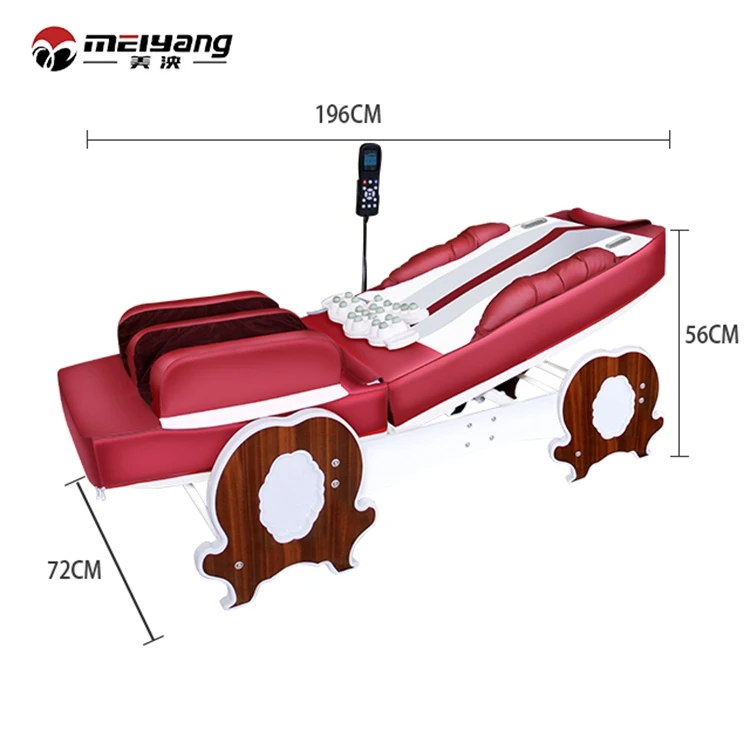 
High Quality Deluxe Jade Therapy Massage Bed Table, Tourmaline Stone and Carbon Fiber Far Infrared Heating Massage Bed 