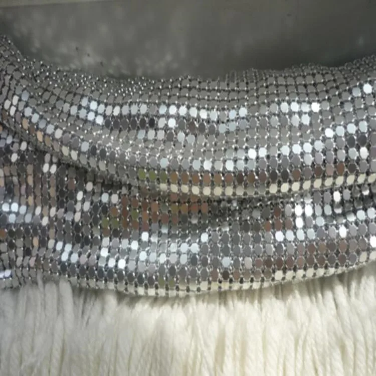 Shimmer Cloth Metal Mesh Fabric for Garments Decoration