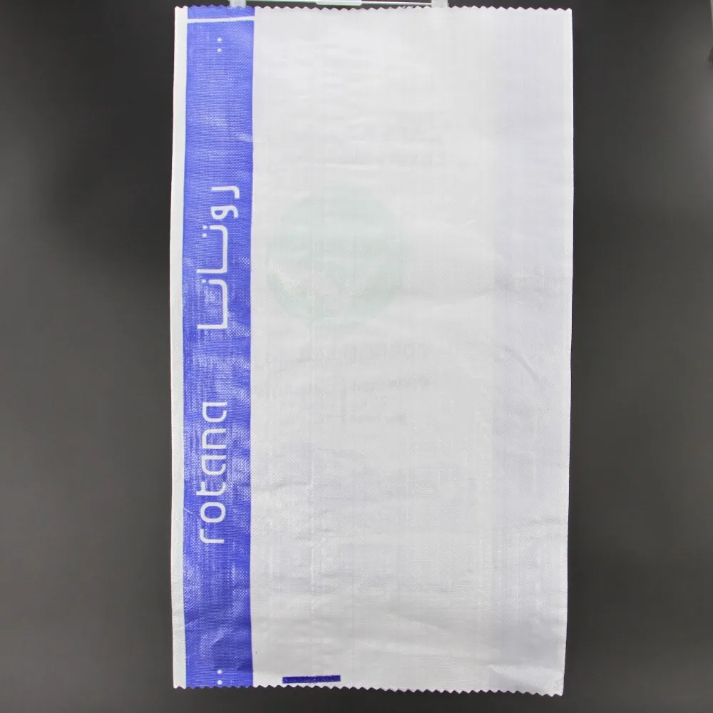 
Polypropylene pp flour packaging bag 25kg food grade luxury wheat flour bag sack 