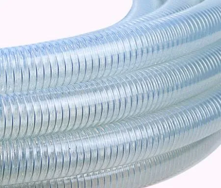 PVC Transparent Spring Pipe Steel Wire Reinforced Hose