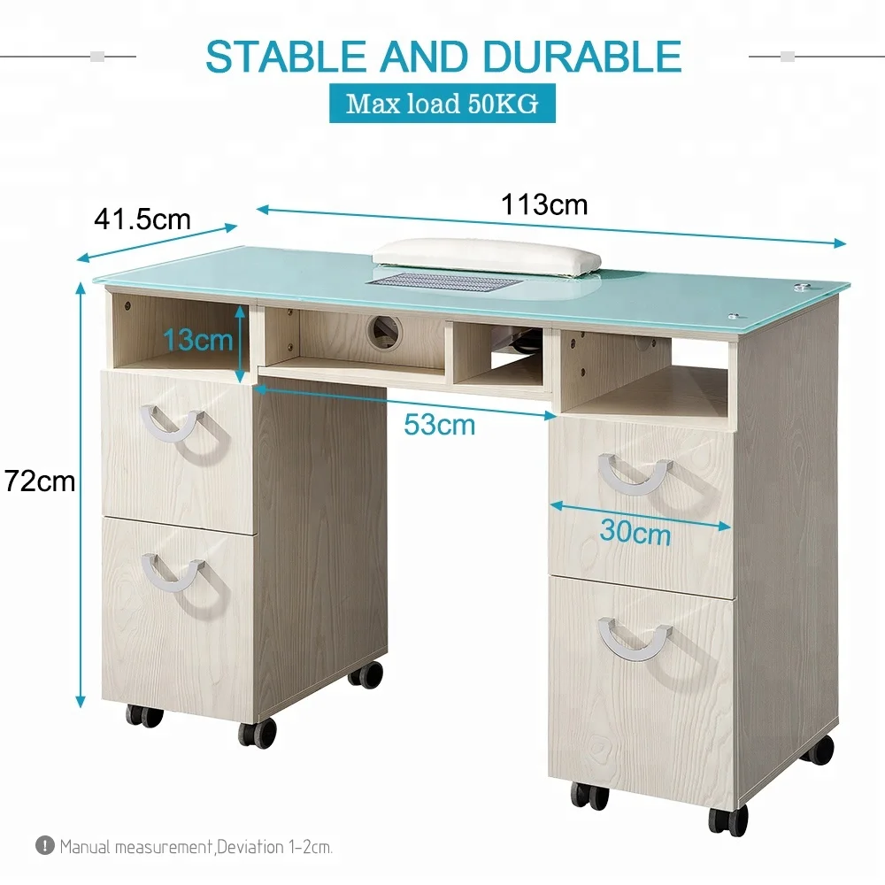 nail table manicure table salon furniture