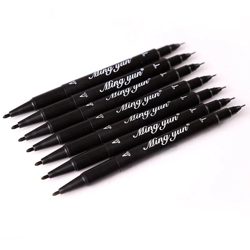 Канцелярские товары для китайского художника, канцелярские товары, оптовая продажа, школьный маркер с черными чернилами и тонкой линией
