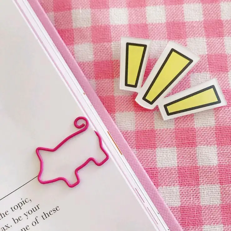 Pig Shape creative paper clip