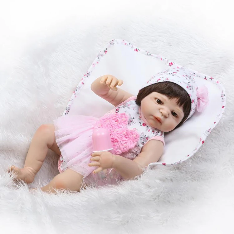 low cost learning toys made in china silicone reborn baby dolls