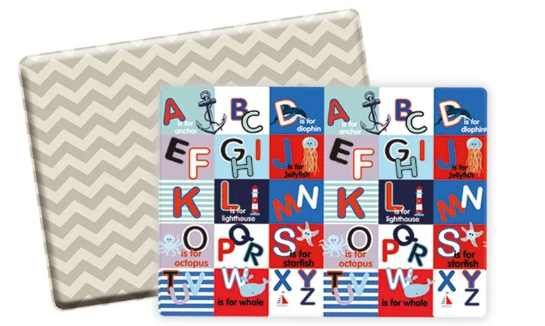 2021 New design PU foam baby play mat for tummy time