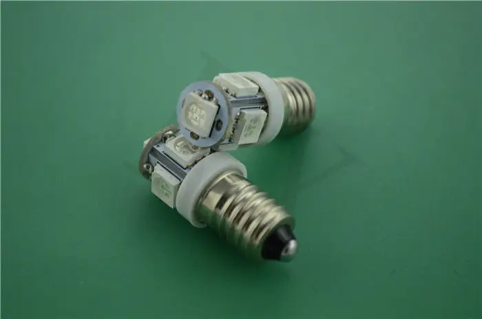 Миниатюрный Винт Шарика для DIY ЛИОНЕЛЬ 5 SMD 5050 E10 DC12V