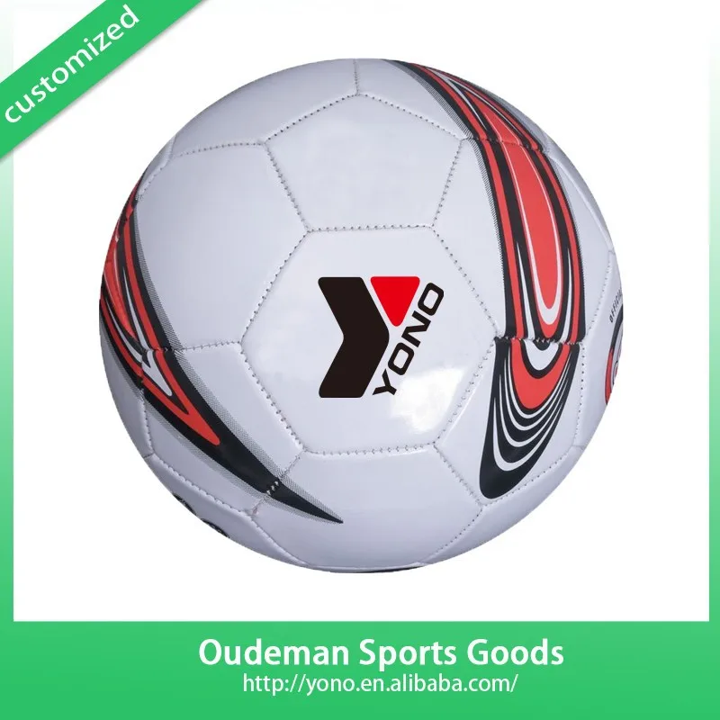 машина сшитые сочетаются пользовательские дешевые шары для продаёи тпу/пвх/ева/пу ynso- 016 объемных футбольных мячей для