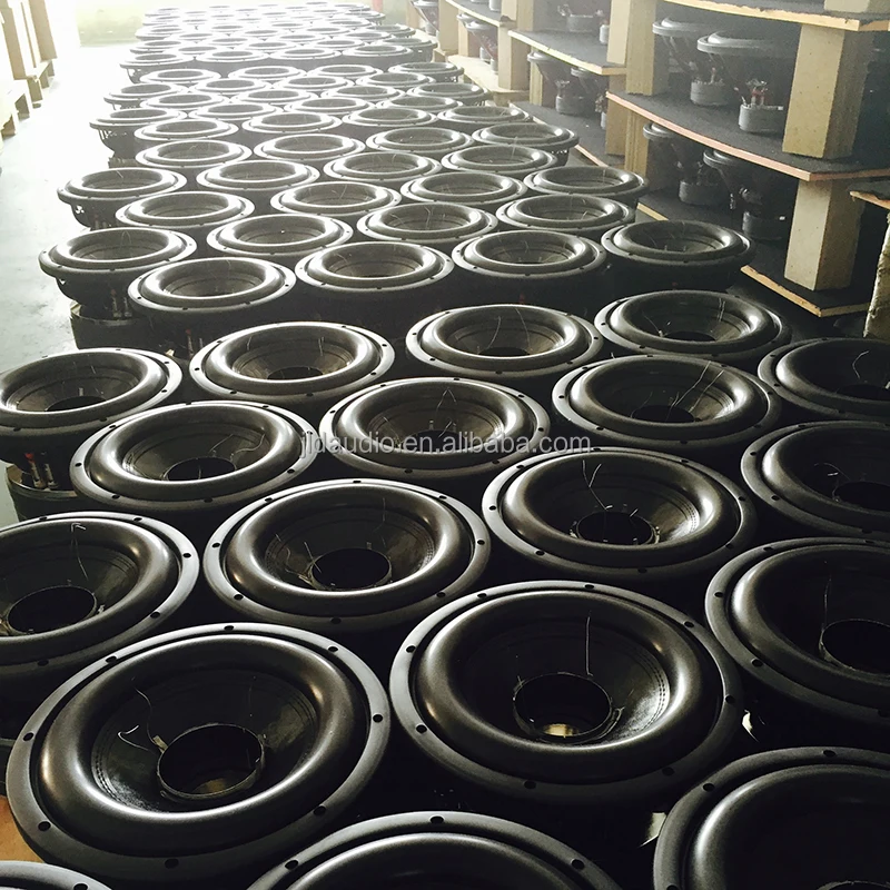 Made In JLD 24 Inch High SPL 4 PCS Magnet Subwoofer With 3500W RMS Speaker For Car Audio