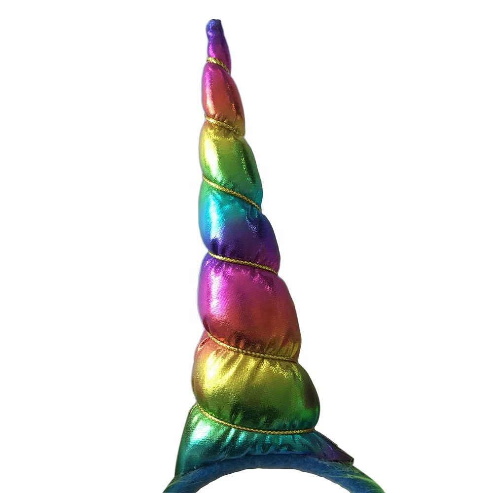 Wholesale  rainbow unicorn headband plush