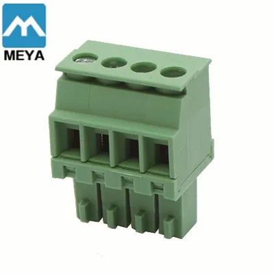 4 pin 3.81mm pitch pin pluggable terminal block connector