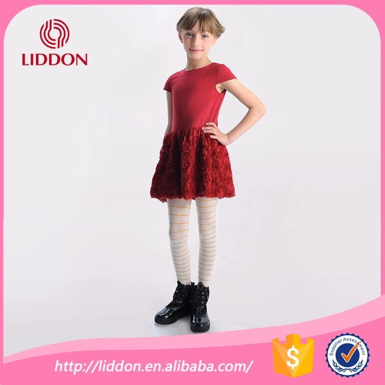 Дешевые оптовые детские нейлоновые колготки в полоску, белые колготки в полоску для девочек