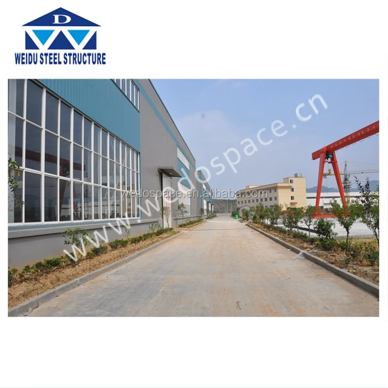 
High floor steel prefabricated workshop 