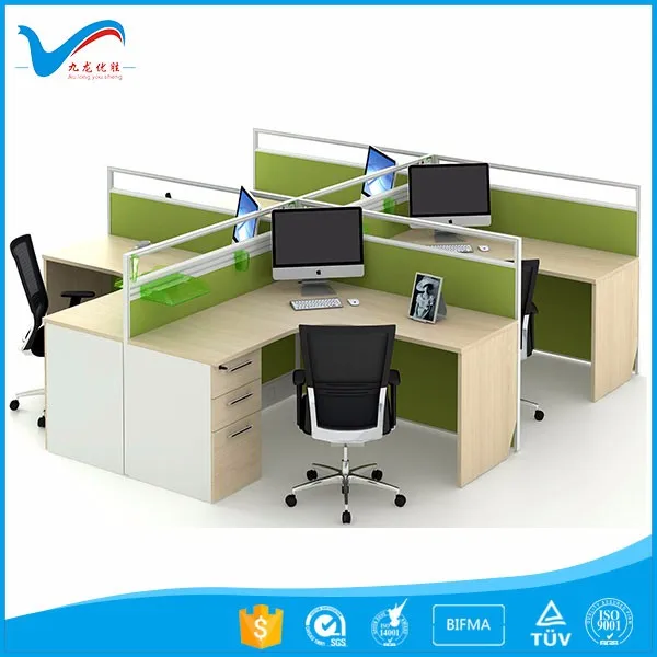 Офисе мебель 4 человека раздела офис call center станции модульная Рабочий стол 301-32-4SA