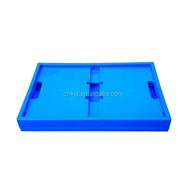 industrial thin wall plastic food vegetable heavy duty collapsible storage totes container box