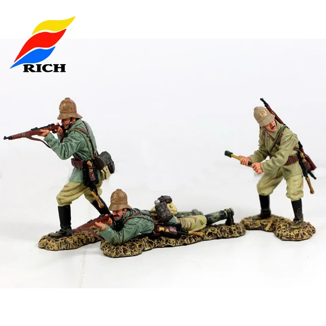personalized high quality cheap 54mm metal toy soldier figures