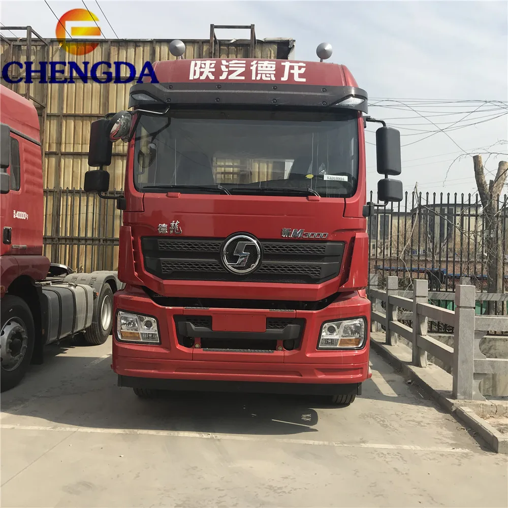 6x4 tow truck 10 wheeler EURO3 460hp Chinese trucks shackman tractor for sale