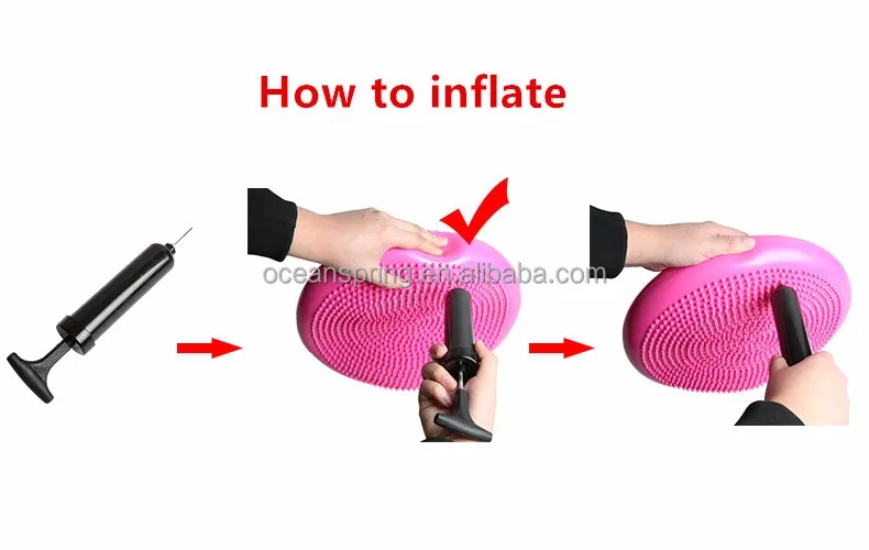 
inflatable yoga training foot massage cushion 