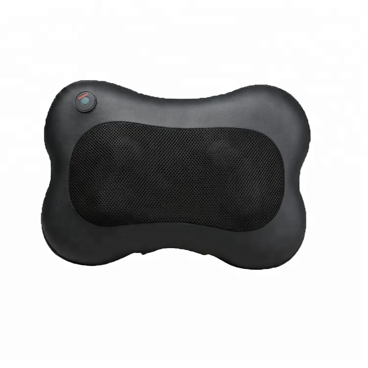 electric relaxation massage pillow back	neck massage pillow inflatable vibrating  pillow massage travel