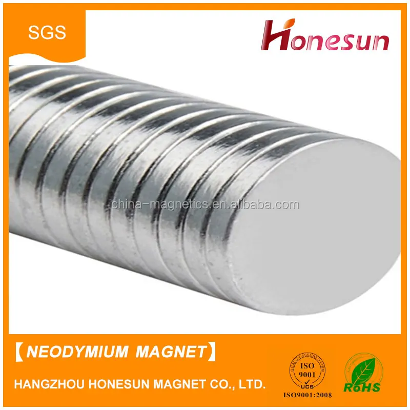 Neodymium Strong Cylinder Magnets Hard Neodymium Magnetic 5x20mm Disc Magnet