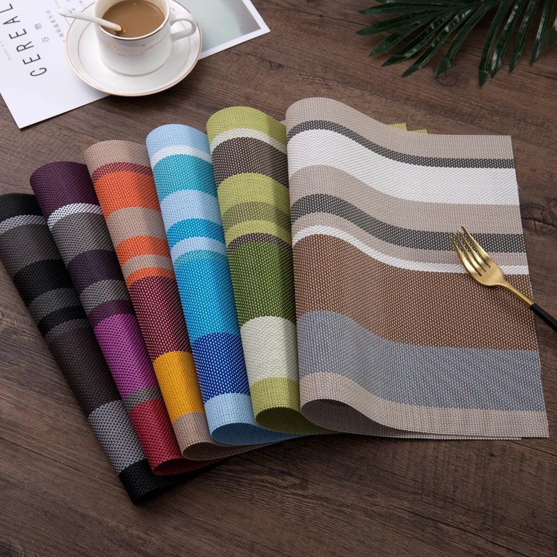 Texilene heated vinyl placemats disposable placemats baby