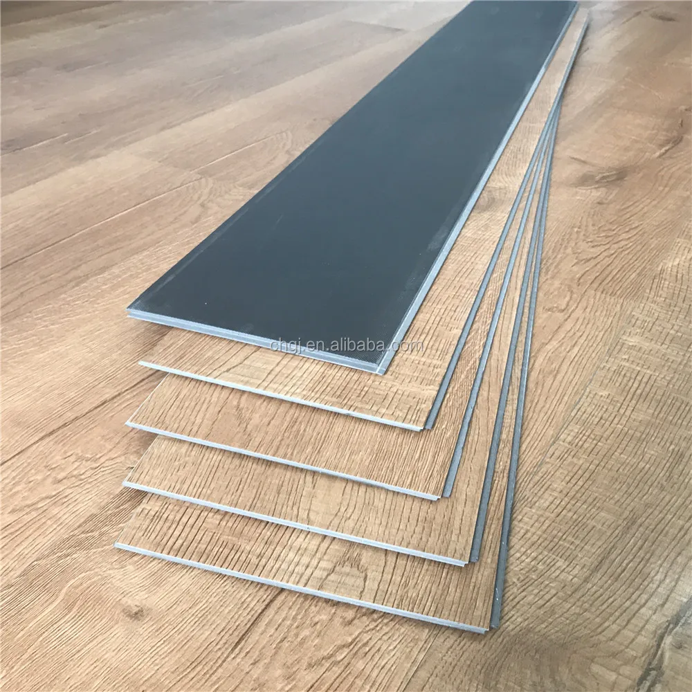 
Indoor usage SPC vinyl flooring wood look rubber flooring 