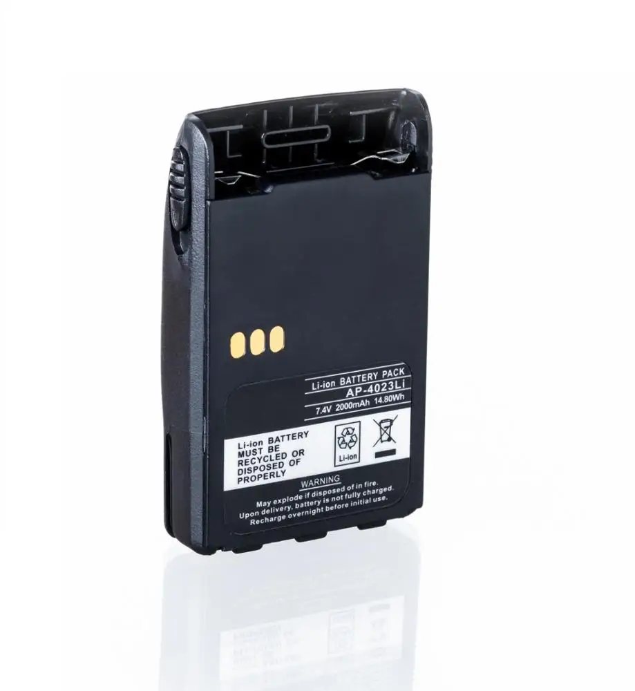 
Li-ion 7.4V 2000mAh Rechargeable Battery AP-4023LI Two Way Radio Battery Pack for Motorola PRO5150 ELITE GL-2000 