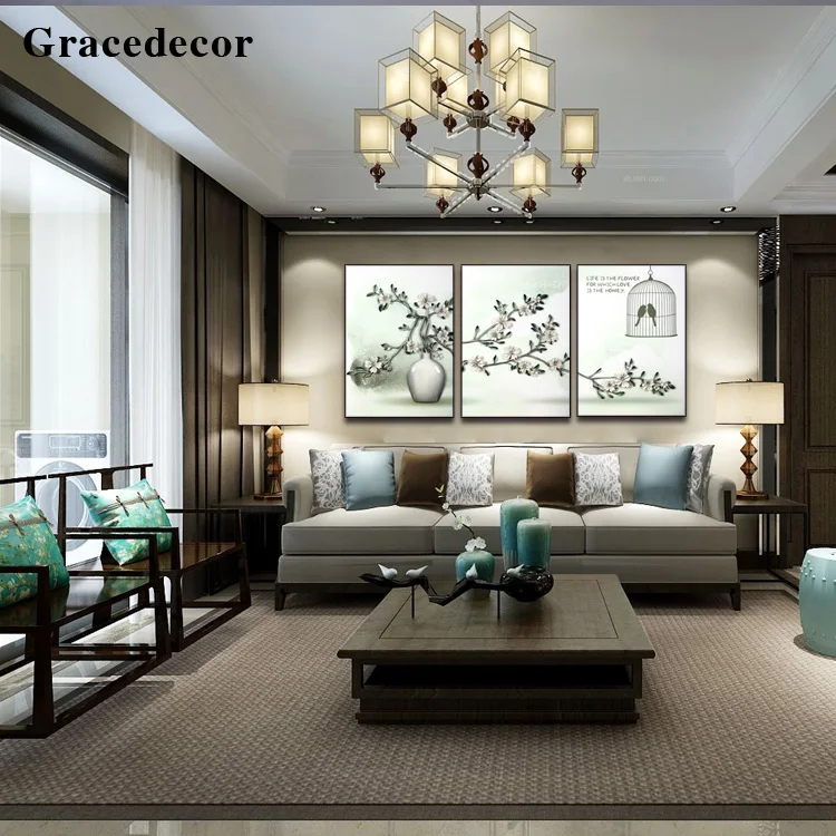 Indoor Garnish Design Image 3D Relief Lenticular Wall Painting