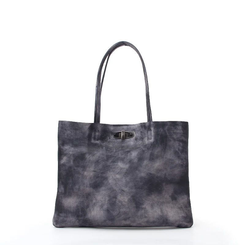 Newest Tote Bag Ladies Girls Genuine Leather Custom Organizer Handbag