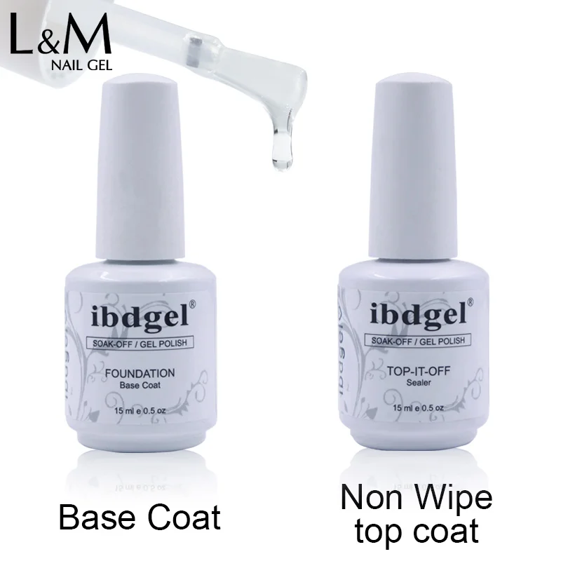 ibdgel Hot Selling esmaltes for nails 15ml uv nail gel polish lacquer