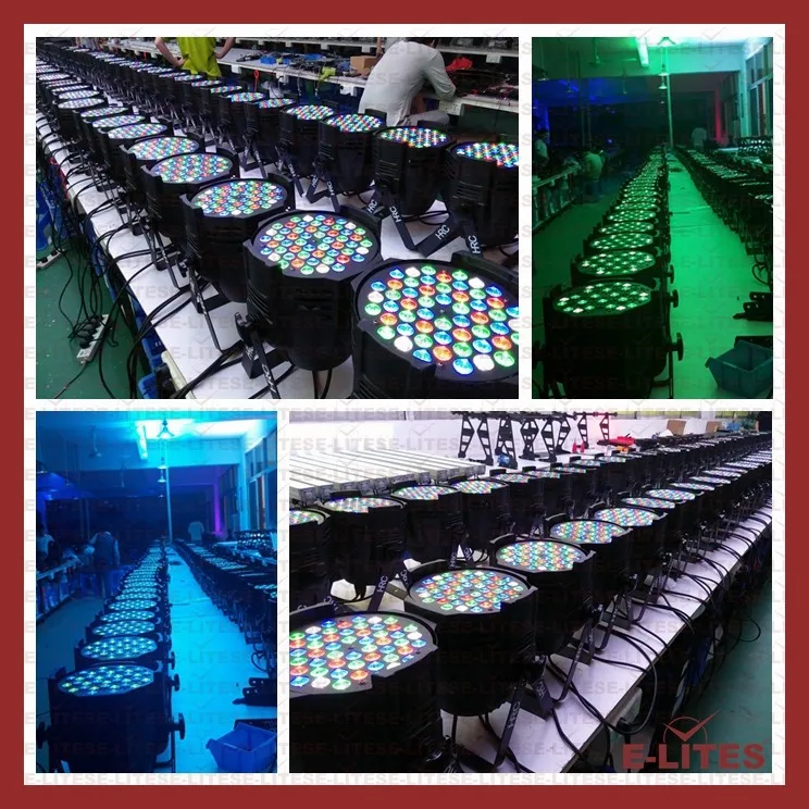 dmx rgbw 54 3w par 64 led/ LED PAR LIGHT