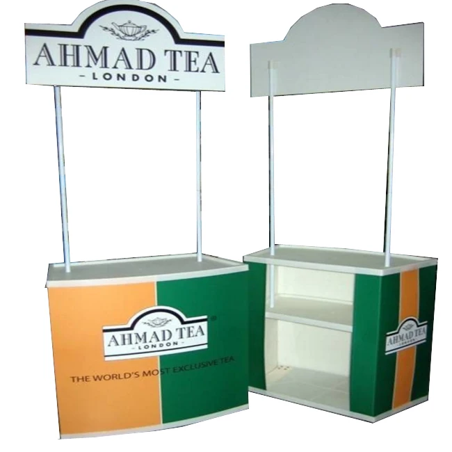 
OEM custom design portable promotion table for trade show and supermarket advertising 