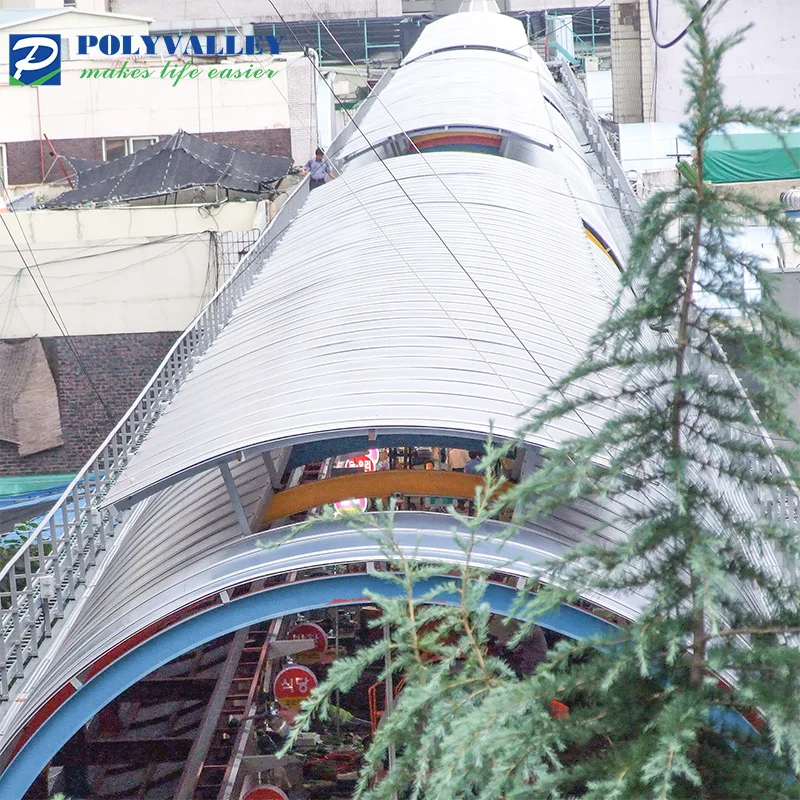 ulock polycarbonate sheet with competitive price for roofing and carport