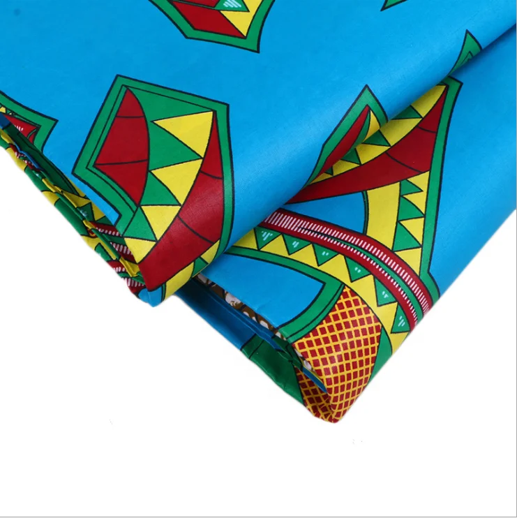 Африканская ткань с восковым рисунком, хлопок, Дашики