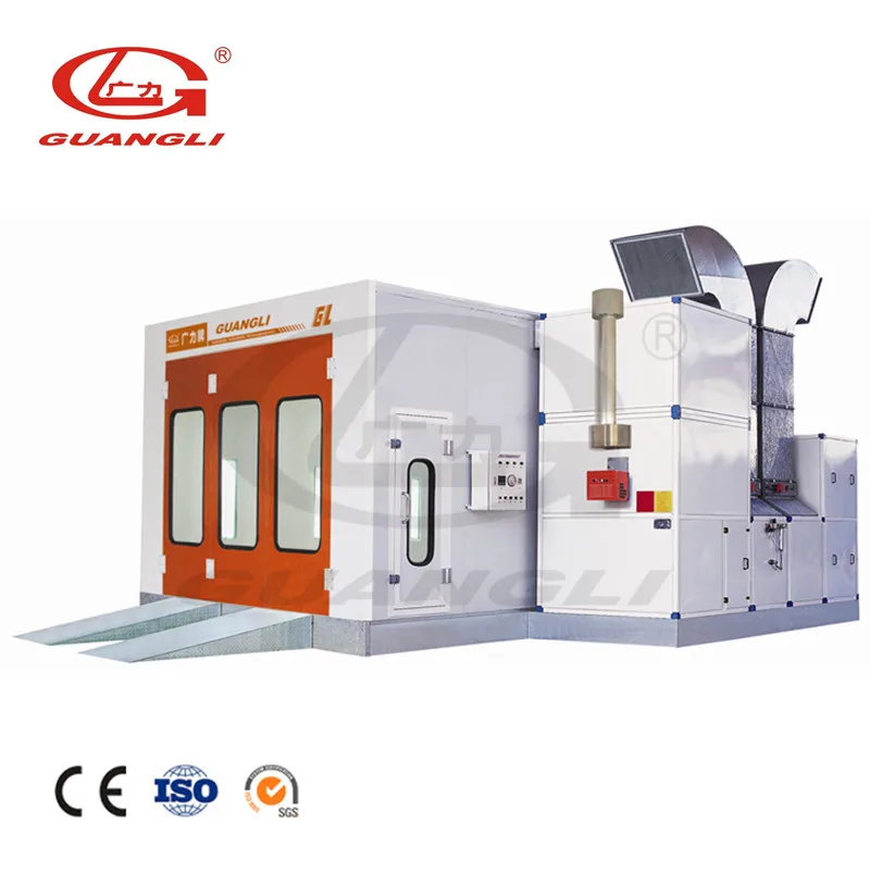 GUANGLI Professional Spray Booth Manufacturer Best Sell Car Paint Drying Chamber Machine
