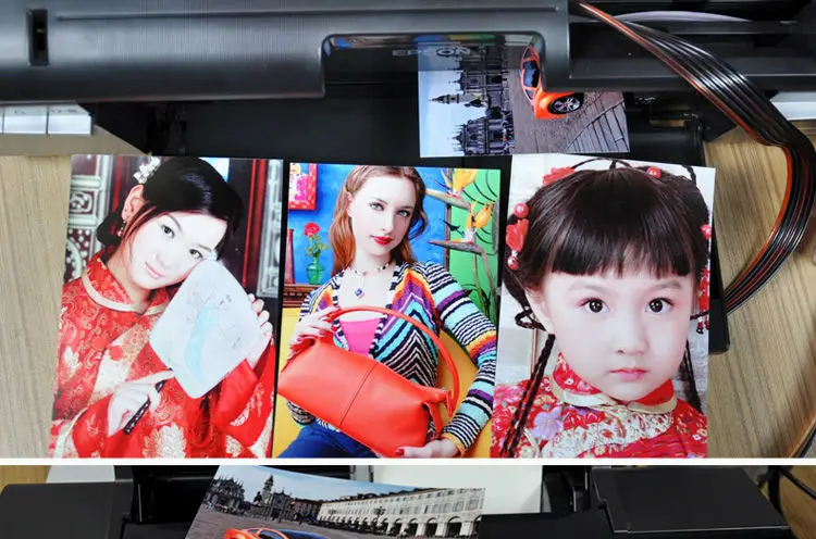 50 x Jetland A4 glossy photo paper self-adhesive sticker 135g photo print label sheets  For Inkjet Printer