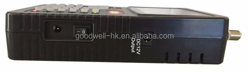 DC12V Output Handheld 3.5 Inch Digital Satellite Signal Finder Meter support AHD/TVI/CVI CCTV Camera Tester