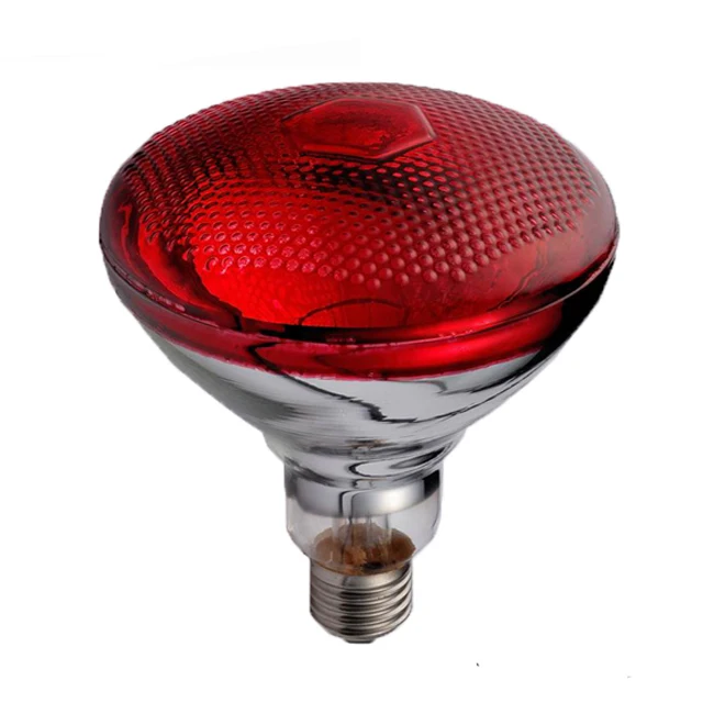 Profession BR38 150W E27 Infrared Carbon Panel Heater Lamp For Animals