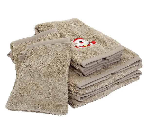 Microfiber 80% polyester 20% polyamide coral fleece hand towel coral fleece towel
