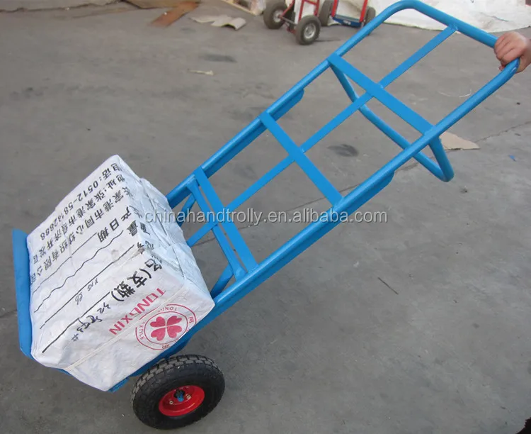 convertible two handle two wheel dolly cargo long width hand moving trolley