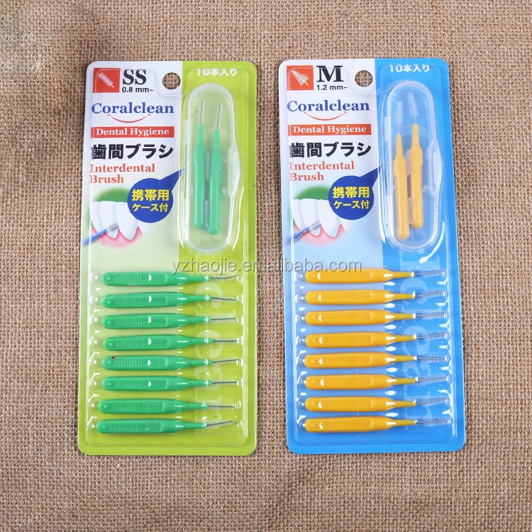 OEM available interproximal brush interdental brush Japan package