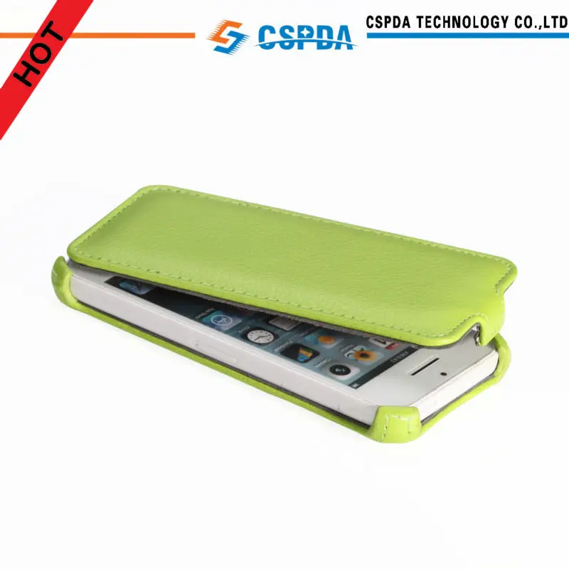 2014 горячий продавать кожаный чехол флип случае для iphone 5c/5/5s для samsung галактики s5 флип случае