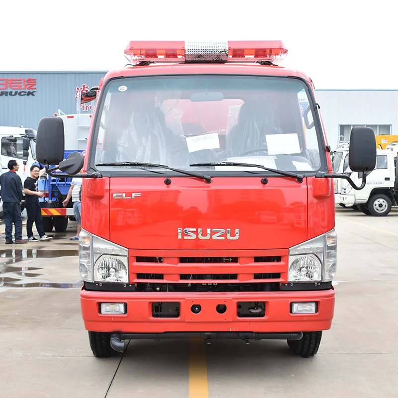 4x2 New 5ton small 100p stainless steel water tank firefighting engine