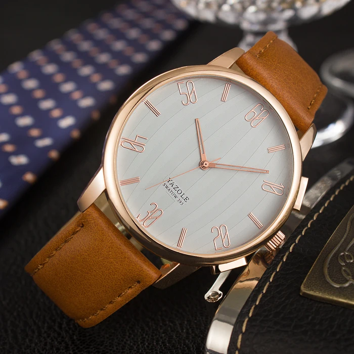 YAZOLE D 393 China Cheap Price Watches Men Business High Quality Quartz Wristwatches OEM Logo Waterproof Reloj de los hombres