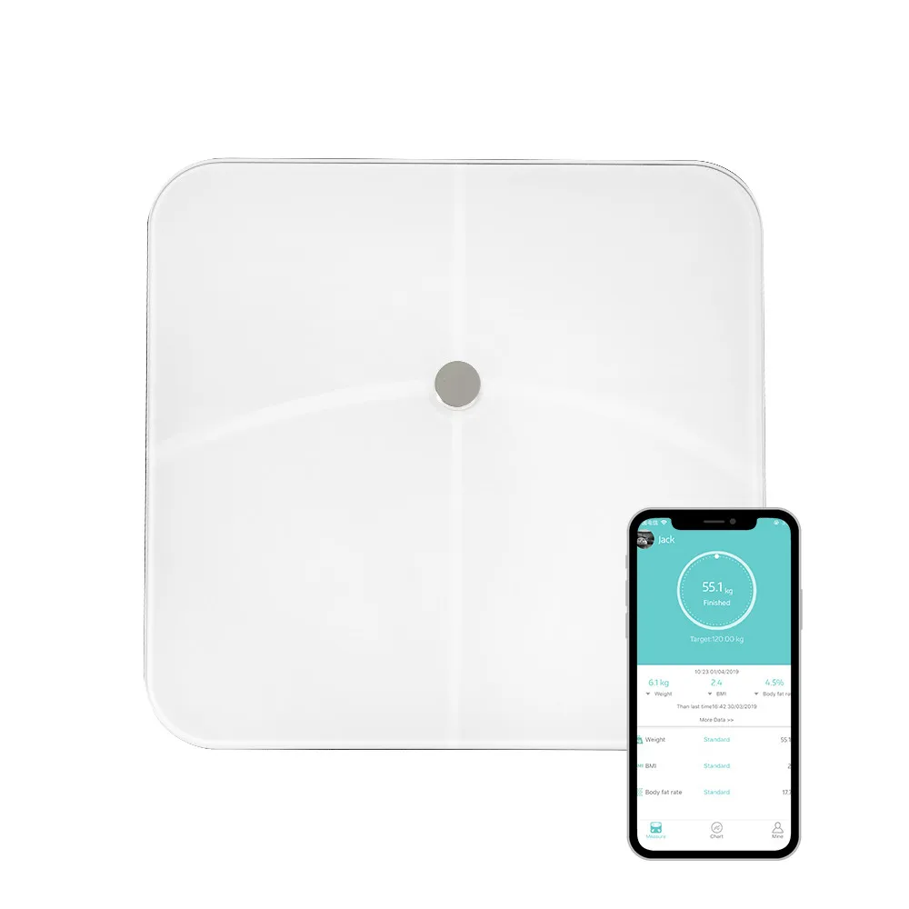 Смарт-приложение электронный цифровой Анализатор жировых отложений Bluet кабин весы FI270WB